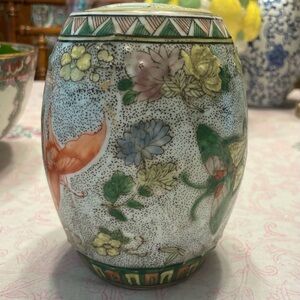 Mini Chinoiserie Garden Stool